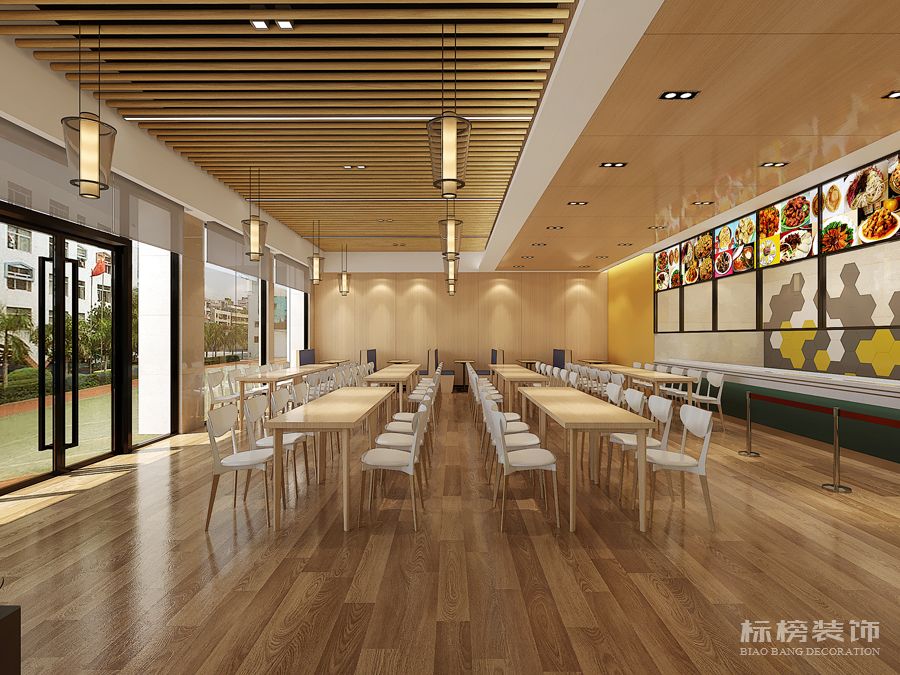 餐厅装修设计效果图二